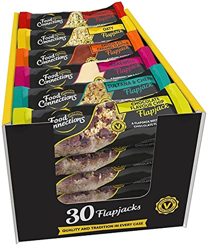 Food Connections Classic Mix Flapjack Bars (30x 100g Bars)