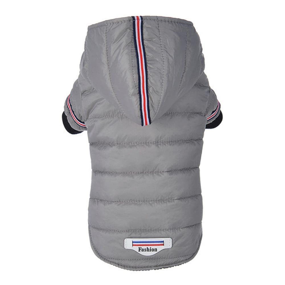 Manteau imperméable pour chien Chihuahua gris taille L veste d'hiver UKKO
