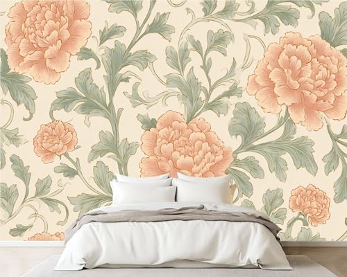 Wall Mural Peel and Stick Toile de jouy Seamless Vintage