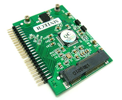 Sintech mSATA SSD to 44Pin IDE Adapter Card As 2.5-Inch IDE HDD