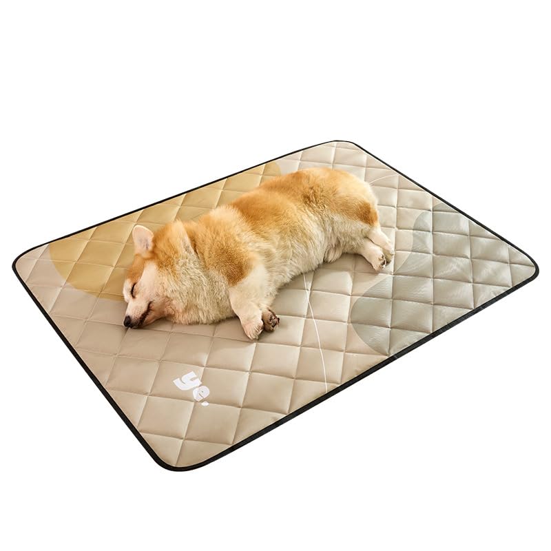 Jyswx Self Heating Pet Blanket for Cats and Dogs, Washable Extra Soft Thermal Mat, Non-Slip Heated Pet Bed Cover