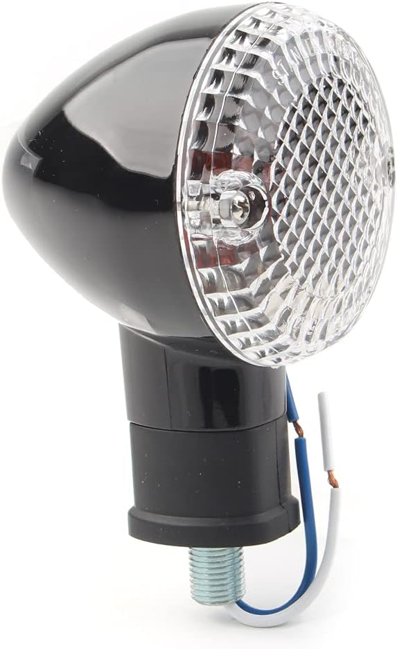 Cnfang4 LED Motorcycle Turn Signals Lights Blinker Indicator for Yamaha Bolt XVS950 2014-2018, Clear Lens