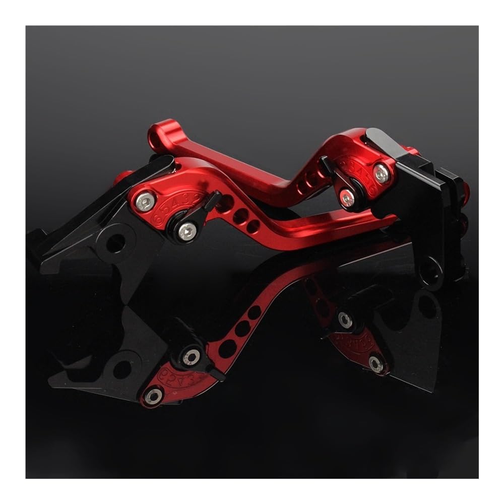 XVAsdgAER for Suzuki GSXR600 GSXR750 K6 K7 K8 K9 2006-2010 CNC Brake Clutch Levers Motorcycle(177mm red)