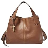 Diese Satchel aus Leder hat ein geräumiges Innenfach für ein iPad Air, zwei Steckfächer und einen verstellbaren Trageriemen.