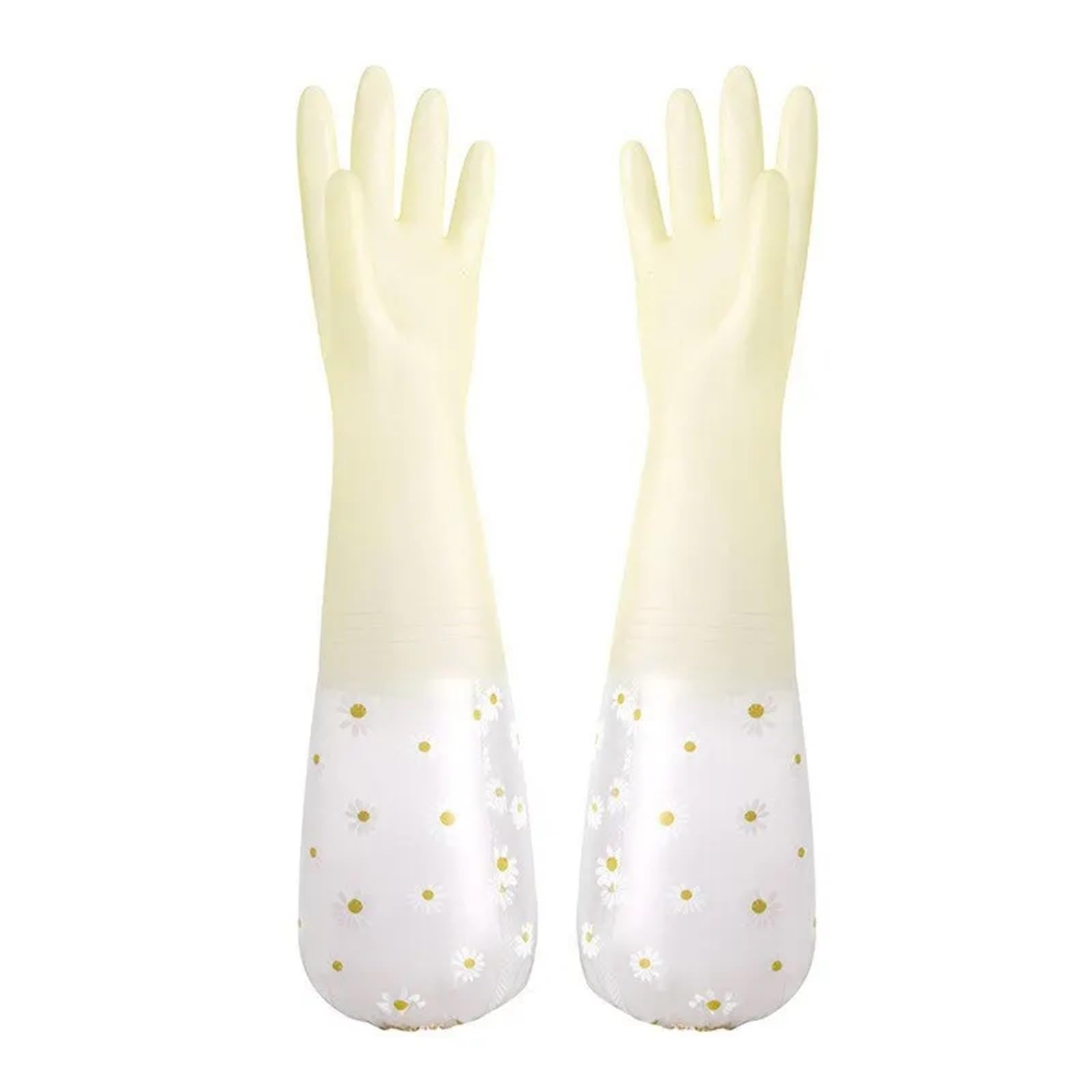 Guanti impermeabili for pulizia lavori domestici, 3 pezzi, for la della cucina, in lattice, for casa, for lavare i piatti, for bucato, guanti in gomma resistenti all'usura Per Lavori In Casa(Yellow)