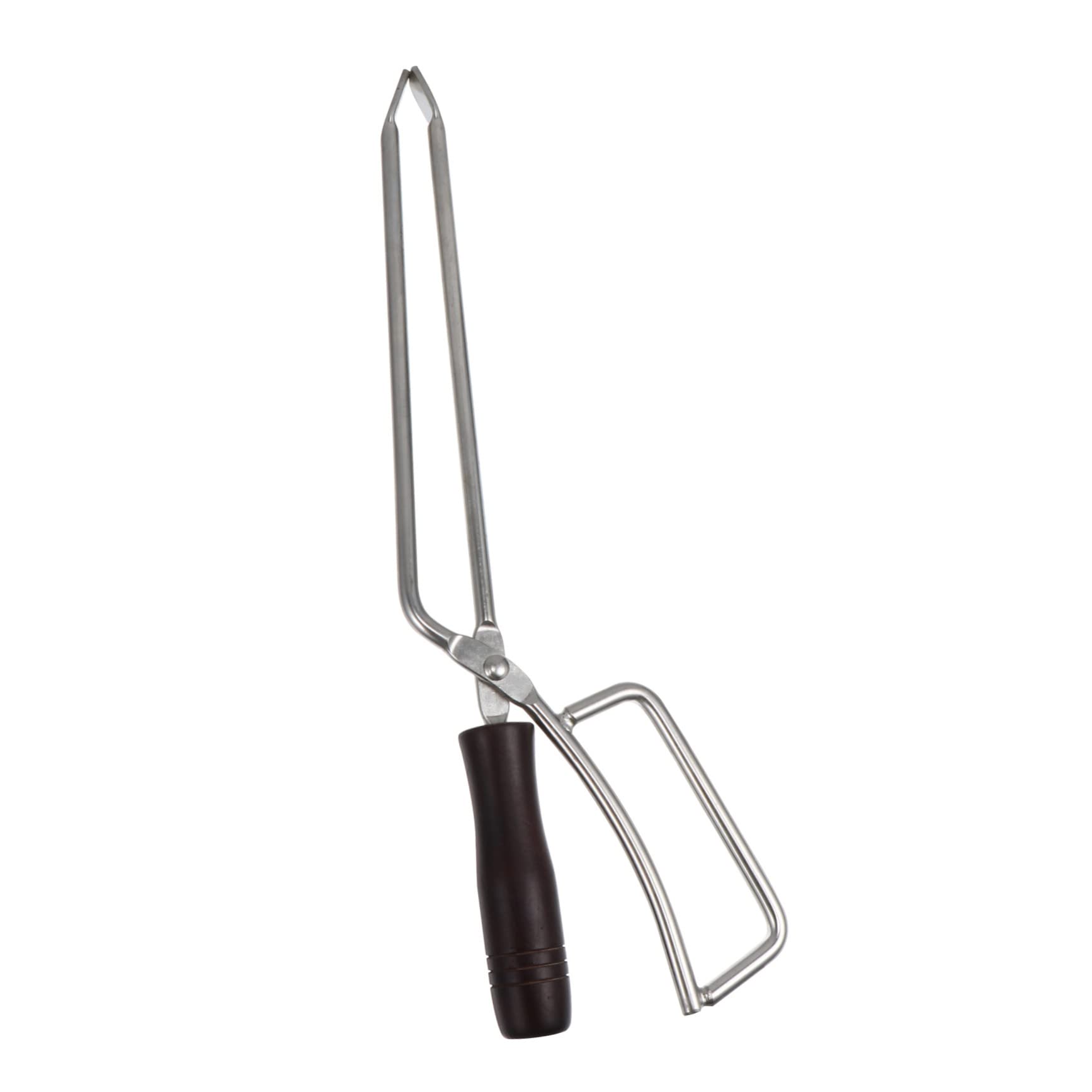 Pinzas para Carbón de Barbacoa Mango de Haya Maciza, 1