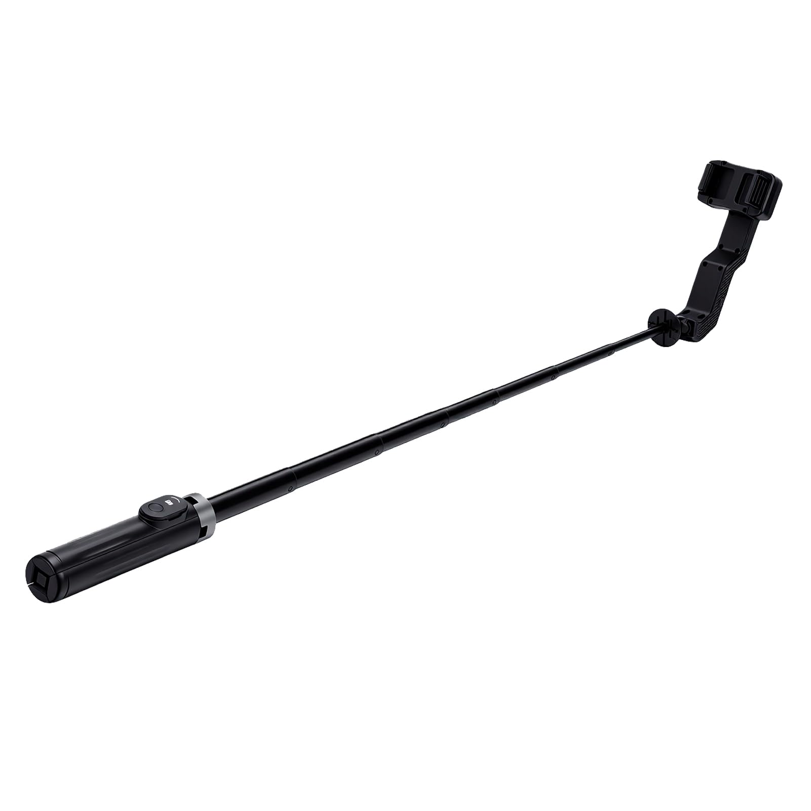 GOWENIC Stabilisateur de Trépied pour Perche à Selfie 101 Cm | Stabilisateur de Téléphone avec Lumière de Remplissage et Télécommande pour Vlog