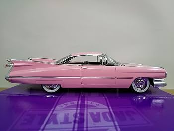 Jada TOYS　キャデラック　デビル　1/24　1959　CADILLAC 1959 Cadillac Coupe DeVille Red 1/24 Diecast Model Car by