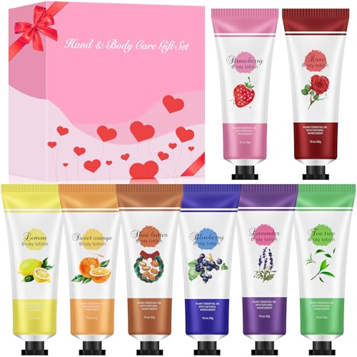 Valentines Day Gifts for Her Mom Women,Anti Aging 2-in-1 Hand & B...