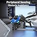 Drohne FPV mit 1080P Kamera Adult,2.8" LCD Bildschirm Fernbedienung,Quadcopter Hindernisvermeidung für Beginner,Tippen Fliegen Höhenhaltung Geste Schwerkraftsteuerung faltbar,3 Geschwindigkeiten