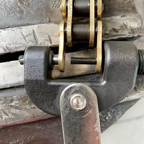 Image of Heavy Duty Portable Chain Breaker Riveting Tool for Motorcycle ATV Dirt Bike Scooter Bicycle Tractor Chain Break # 420, 428, 520, 525, 528, 530,Motorcycle Repair Kit