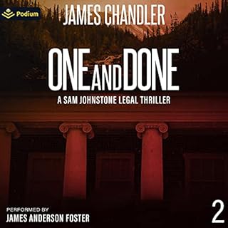 One and Done Audiolibro Por James Chandler arte de portada