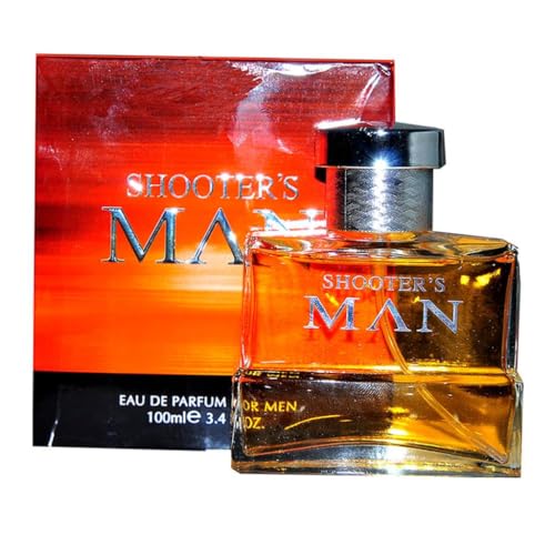 FARMASi Shooter's Eau de Parfum para Hombre, Fragancia Masculina Fresca y Especiada, 100 ml, Uso Diario, Botella Elegante