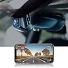 Fitcamx Dashcam Voiture Convient pour BMW 1 2 3 4 5 6 7 Series X1 X2 X3 X4 X5 X6, châssis F(modèle A), Dashcam 4K WiFi, Accessoires OEM, vidéo UHD 2160P, G-Senseur, WDR, Plug & Play, avec Carte 64 Go