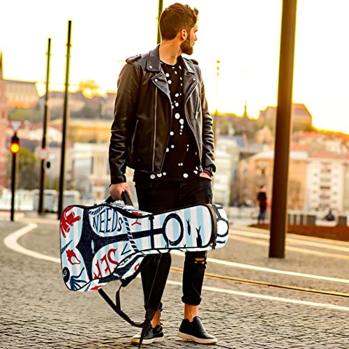 Hondank Housse de protection épaisse en éponge imperméable pour guitare acoustique, électrique, basse, guitare classique… - Les Beatles, Paul McCartney, John Lennon, RIngo Starr, George Harrison Hondank Housse de protection épaisse en éponge imperméable pour guitare acoustique, électrique, basse, guitare classique… – Image 7