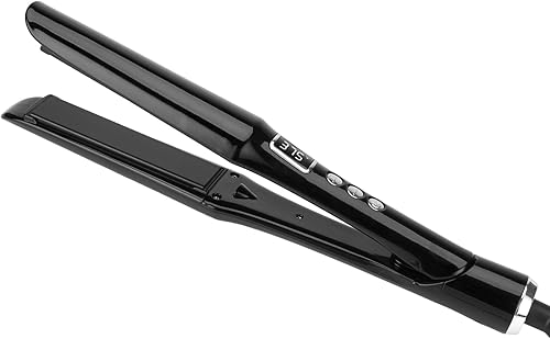 Miniatura 2 de PRITECH - Plancha y rizador de cabello 2 en 1 con plancha plana de titanio y rizador de cerámica, la mejor plancha plana para cabello fino,