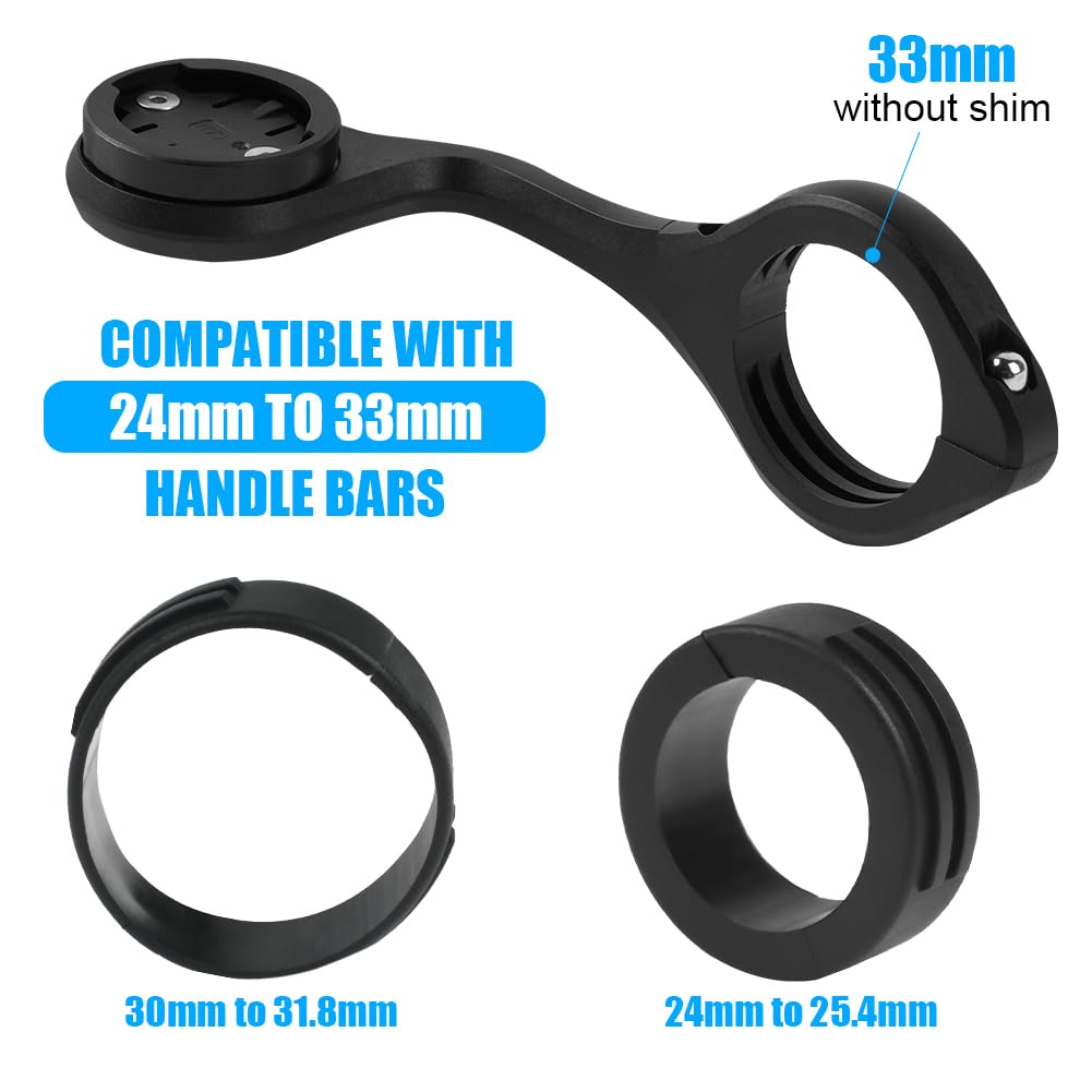 Support GPS Guidon Vélo Adiwo – Compatible IGPSPORT/Garmin/Bryton – Avant 32-35 Mm – Aluminium Robuste