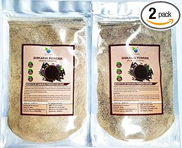QYKKARE Premium Shikakai powder for hair growth - Pack of 2 (200 GMS)