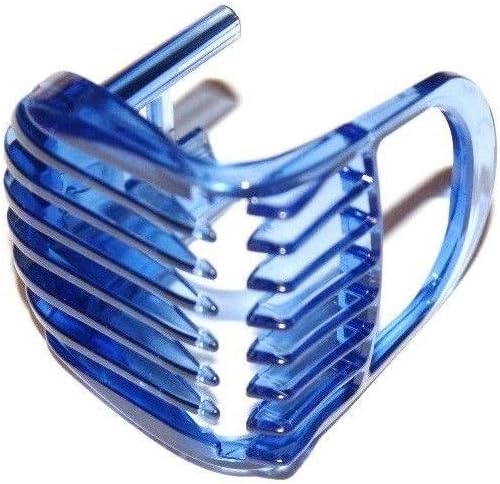 Asterix Beard Trimmer Small Comb Blue for Philips Shaver QT3310 QT3315 QT3900 QT4000 QT4001 QT4002 QT4003 QT4004 QT4005 QT4006 QT4007 QT4008 QT4009 QT4011 QT4012 QT4013 QT4014 QT4015
