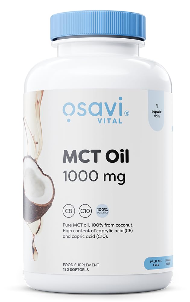 Osavi Mct Oil, 1000Mg - 180 Softgels