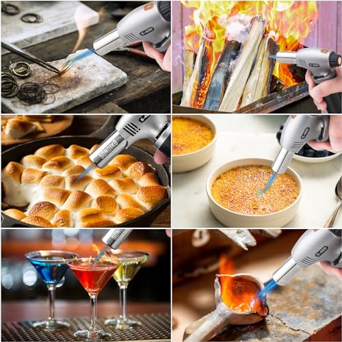 Sondiko MIHUX Butane Torch S400, Refillable Kitchen Torch Lighter thumb #7