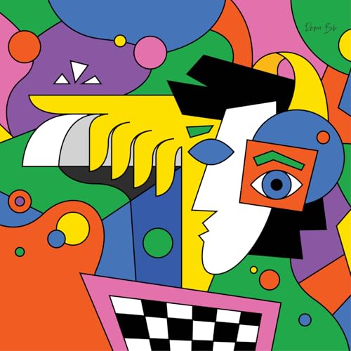 SteelSeries QcK Gaming Mouse Pad — Limited Edition Artist Collaboration — Roma Bib — Non-Slip Rubber Base — Peak Tracking and Stability — Optimized