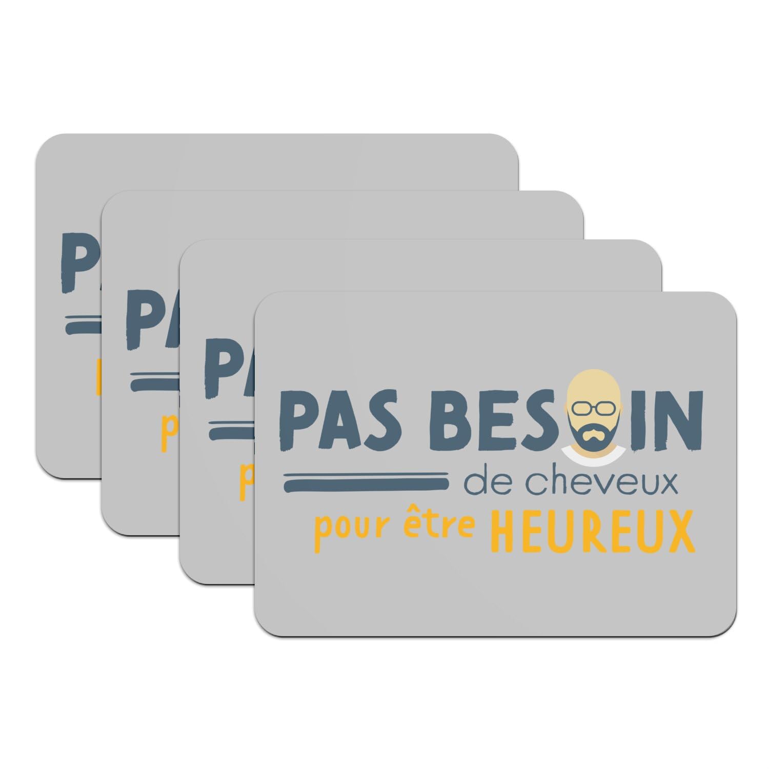 Set de table humour français grand format idée cadeau originale pour pendaison de crémaillère