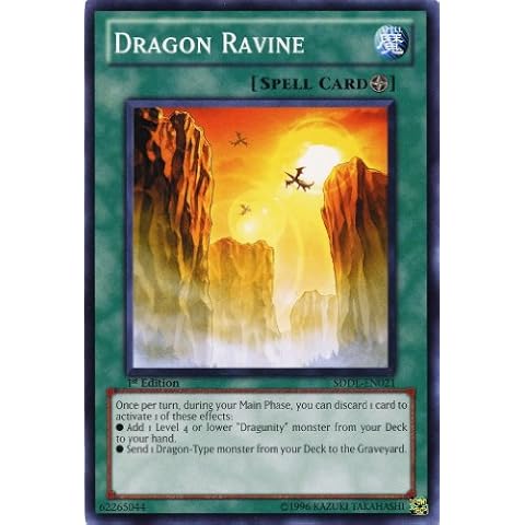 Yu-Gi-Oh! Dragunity Legion Dragon Ravine Card Cover