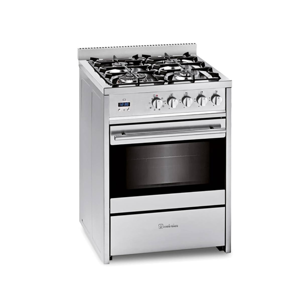 Meireles M 610 X St Cuisinière à Gaz 51L 4 Brûleurs Gris