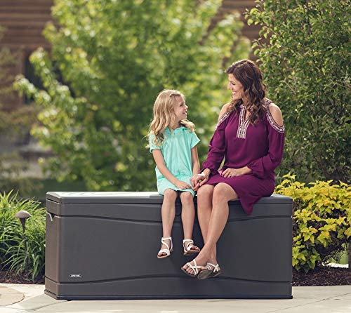 Lifetime 130-Gallon Deck Box in Desert Sand