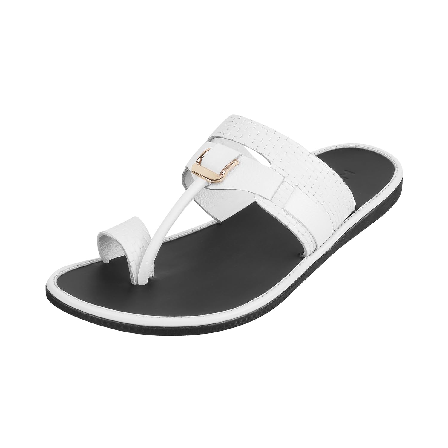 Metro Men White Leather Slip-on Chappal UK/11 EU/45 (16-313) (B0CW1VNSFP) Amazon Price History, Amazon Price Tracker