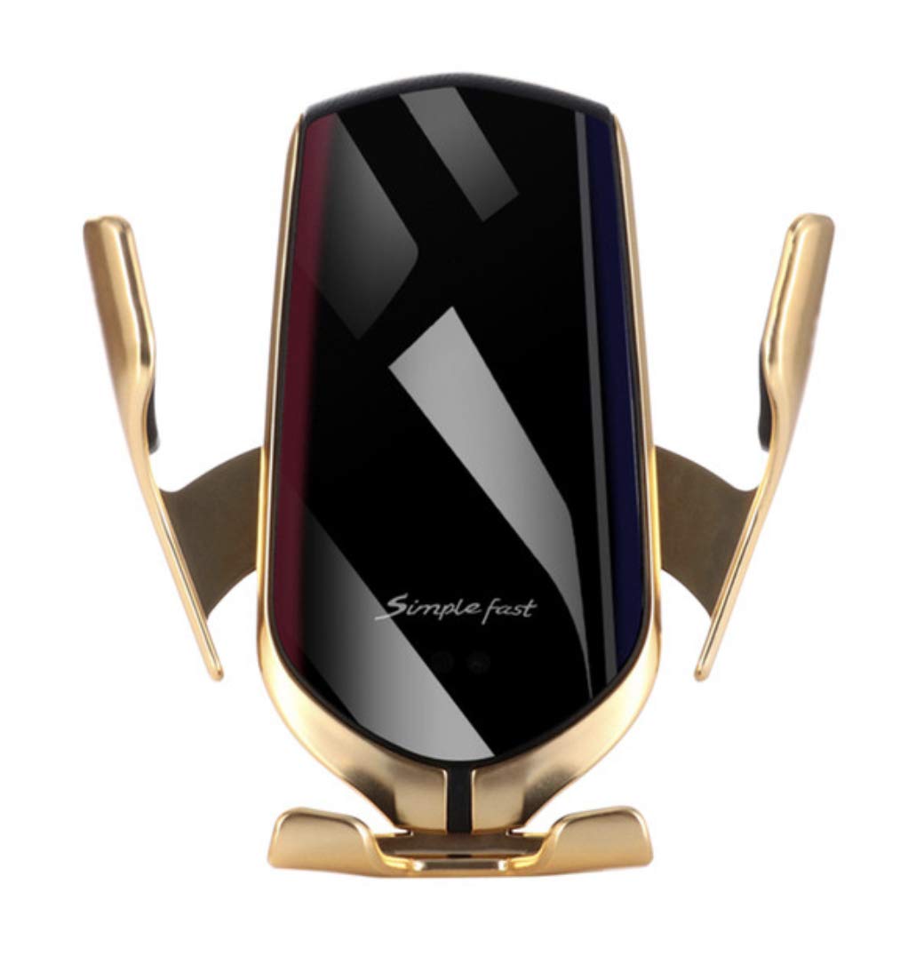 Support Chargeur Voiture Sans Fil 15W Rotatif Auto – Ventouse 360° & Charge Rapide 2024