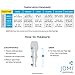 Jomi Compression Thigh High Collection, 30-40mmHg Premiere Open Toe 341 Made in USA (Medium, Beige)