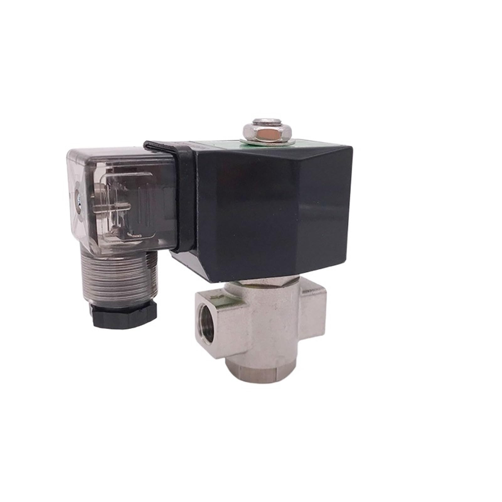 Électrovanne 2 voies normalement ouverte AC24V NBR inox