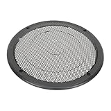 Vaguelly 車 サブウーファー メッシュ カバー X ファブリック ネット 保護 プロテクター Y スピーカー サブウーファー ガード 車 オーディオ サ
