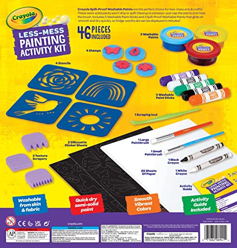 Crayola Less Mess Painting Activity Kit - image 6