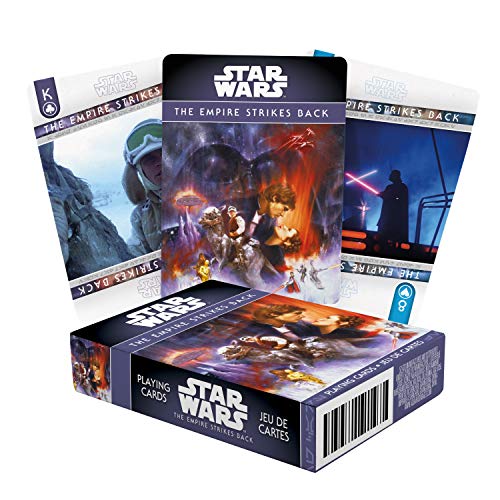 Star Wars Playing Cards - Episode 5 - The Empire Strikes Back Deck of Cards for Your Favorite Card Games - Officially Licensed Star Wars Merchandise and Collectibles - Poker Size with Linen Finish