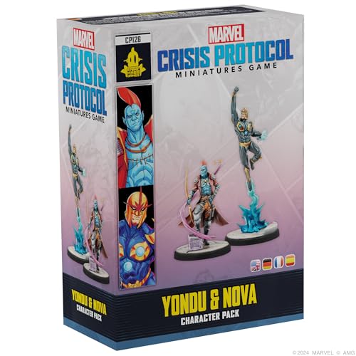 Marvel Crisis Protocol Nova & Yondu Pack Personajes miniatura 1