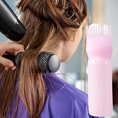 Luxshiny 3 Pecas Frasco Aplicador De Tintura De Cabelo Squeeze Garrafa Para Óleo De Cabelo Frasco Ap
