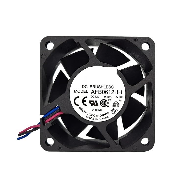 Ventilateur 60mm Delta AFB0612HH DC12V 0.20A pour refroidissement informatique 6cm