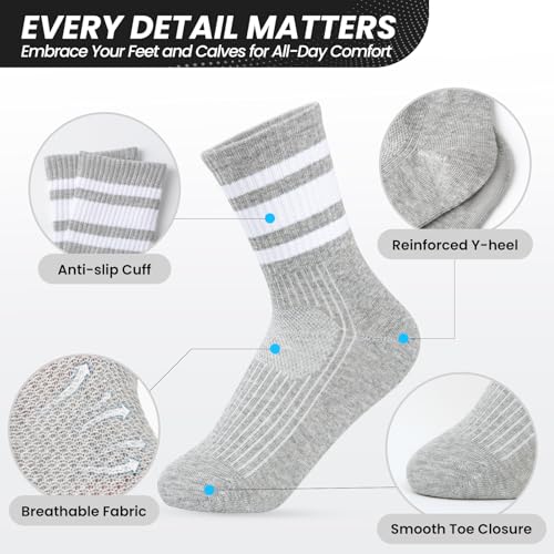 ORPAPA Socken Jungen Tennissocken Kinder Sportsocken Kindersocken Jungen Mädchen Baumwolle Kinder Socken Unisex 12 Paar 38-42