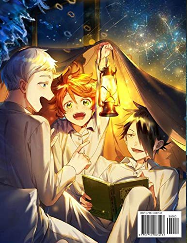 The Promised Neverland Coloring Book: Anime Manga +50 High Quality Coloring Pages For Kids and Teens