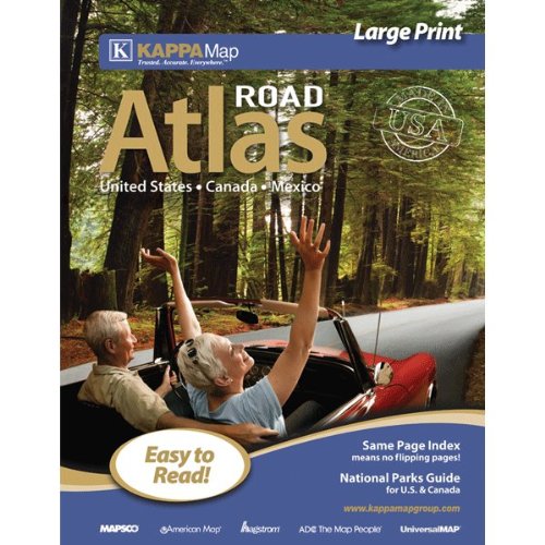 2012 North America Large Print Road Atlas (Road Atlas United States