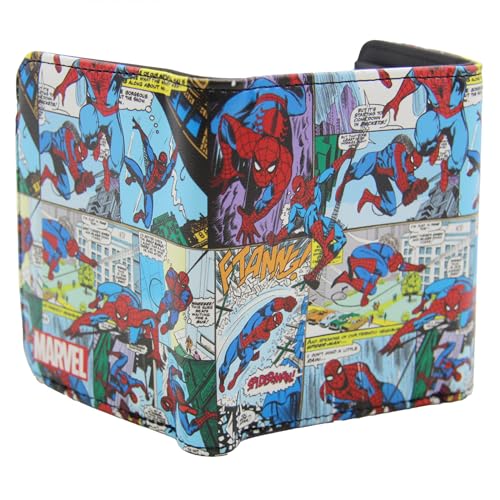 Spider-Man Blue Sky Action Trifold Wallet in Collectors Tin4