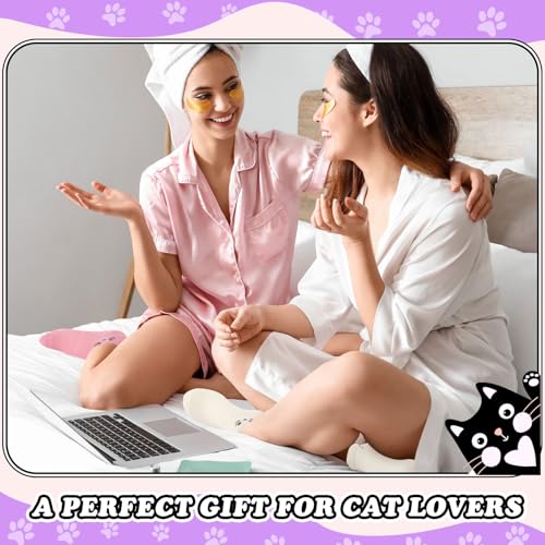 Geyoga 6 Pack Grip Cat Socks for Women Cute Yoga Cat Socks for Girls Non Slip Ankle Supplies for Pilates Dance Workout3