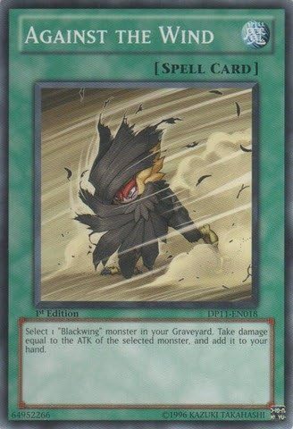 Yu-Gi-Oh! - Contra el viento (DP11-EN018) - Duelist Pack 11: Cuervo - 1ª Edición - Común