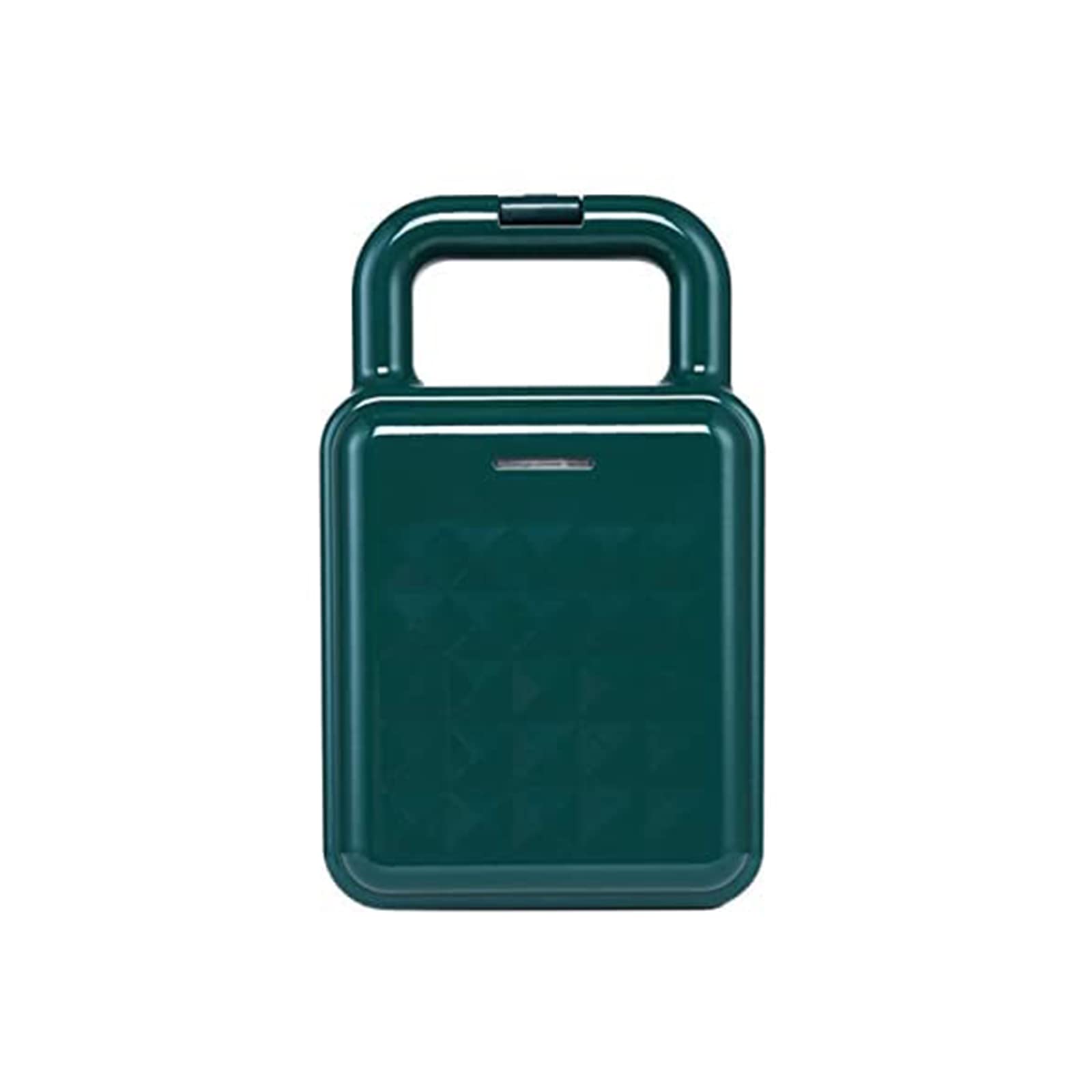 jaffiustNostalgic Mini Sandwich Maker Toaster All-in-one, Mini Waffle Maker, Suitable for Partial Control of Sealing and Baking Sandwiches,Panini Manufacturing Machine (green)