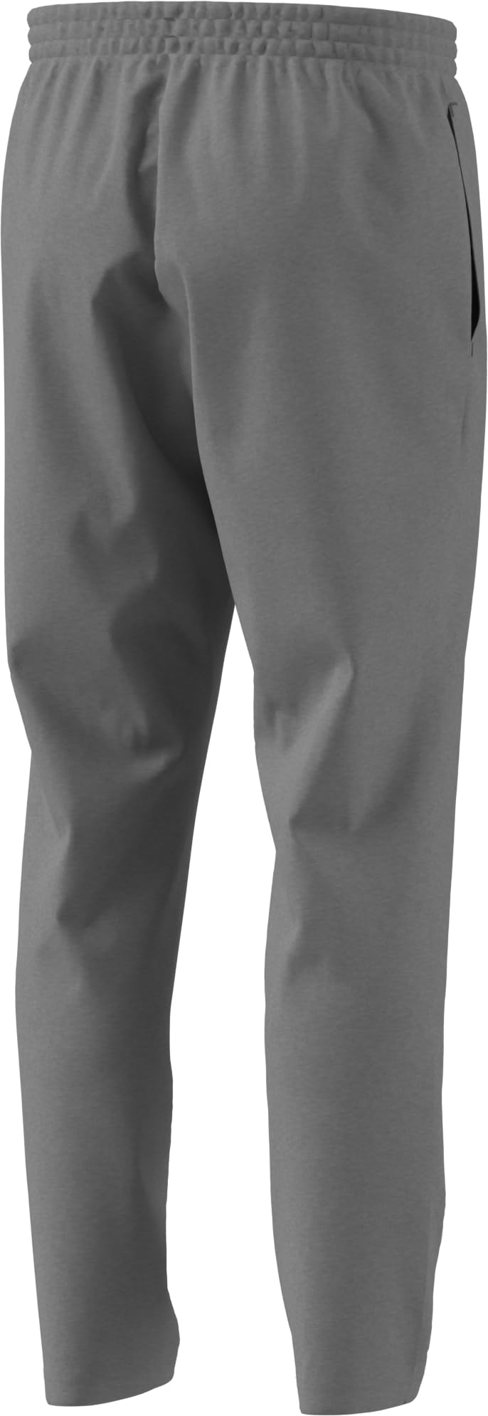 adidas Uomo Essentials Small Logo Single Jersey Pant, Medium Grey Heather/Black, M