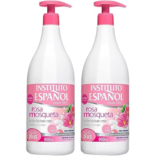 DOSIFICADOR LOCION ROSA MOSQUETA (Paquete de 2)