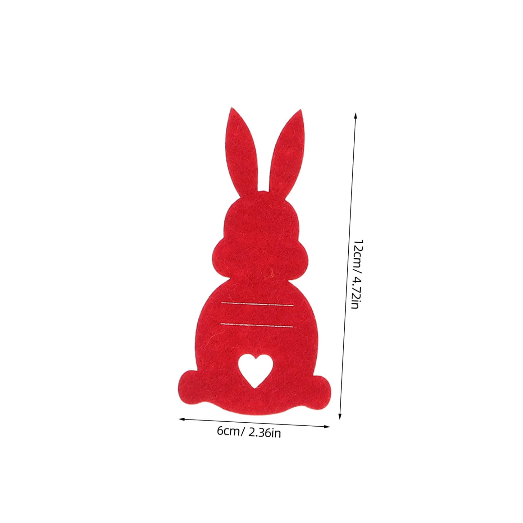 Vaguelly 20Pcs Bunny Change Holders Felt Rabbit Money Holders for Easter Cute Decorations Ample Storage for Coins and Items Fun Party Favors